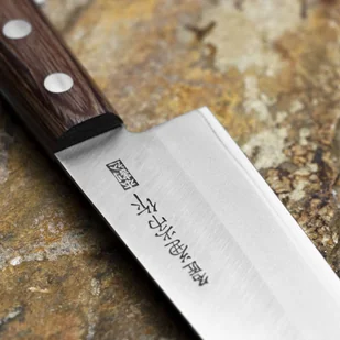 Kanetsune Shirogami #2/SS Nóż Mini Santoku 14 cm - Noże kuchenne - miniaturka - grafika 6
