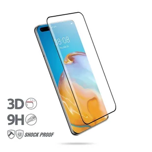 Huawei CRONG Crong 3D Armour Glass Szkło Hartowane 9H na ekran P40 Pro + ramka instalacyjna CRG-3DAG-HP40P - Szkła hartowane na telefon - miniaturka - grafika 10
