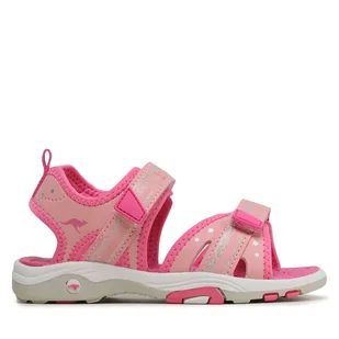 Sandały KangaRoos K-Leni Fee 10044 000 6382 M Różowy - Buty dla dziewczynek - miniaturka - grafika 1