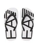 Klapki i japonki męskie - EA7 Emporio Armani Japonki 7X000659 AF22188 MZ021 Biały - miniaturka - grafika 1