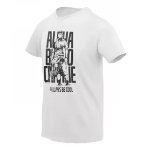 Helikon-Tex T-Shirt (ABC Alfa Bravo Charlie) - Biały M - Odzież taktyczna i umundurowanie - miniaturka - grafika 1