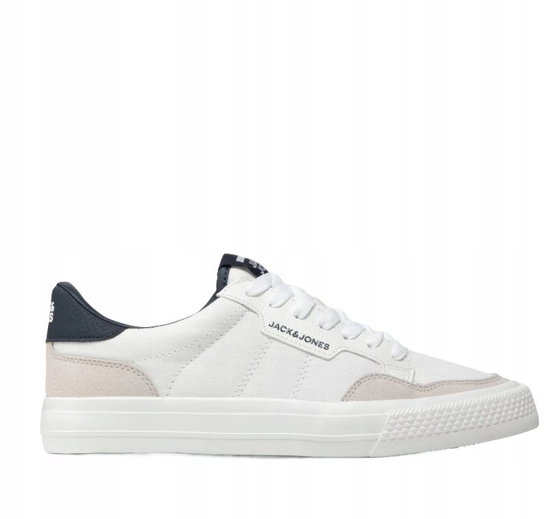 JACK&JONES TRAMPKI MĘSKIE SZNUROWANE BIAŁE 42 1J0A