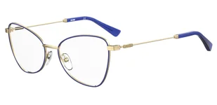Okulary MOSCHINO MOS574-PJP. Okulary, Kolor niebieski. Kobieta. - Okulary przeciwsłoneczne - miniaturka - grafika 1