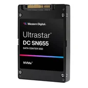 Dyski SSD - SSD Western Digital Ultrastar DC SN655 3,84TB U.3 NVMe PCIe TLC | 0TS2461 WUS5EA138ESP7E3 - miniaturka - grafika 1