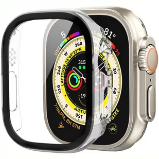 Etui ochronne 2w1 nakładka z szkłem Alogy Classic Case do Apple Watch Ultra 49mm Przezroczyste - Filtry prywatyzujące - miniaturka - grafika 1