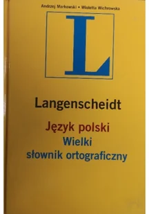 Język polski Wielki słownik ortograficzny Używana - Encyklopedie i leksykony - miniaturka - grafika 2
