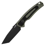 Noże - Nóż sprężynowy Kershaw Launch 16 - Olive/Black - miniaturka - grafika 1