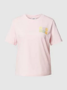 Koszulki i topy damskie - T-shirt z okrągłym dekoltem - grafika 1