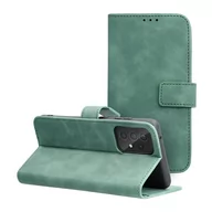 Etui i futerały do telefonów - pokrowiec etui z klapką na magnes Tender Book zielone do SAMSUNG Galaxy A13 - miniaturka - grafika 1