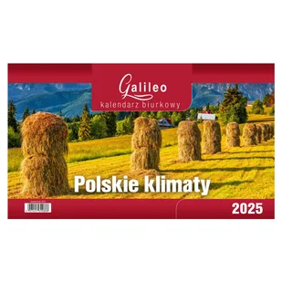 Kalendarz Biurkowy 2025 - STOJĄCY GALILEO - POLSKIE KLIMATY - Kalendarze - miniaturka - grafika 1