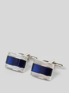 Spinki do mankietów i krawatów - Spinki do mankietów prostokątne - miniaturka - grafika 1