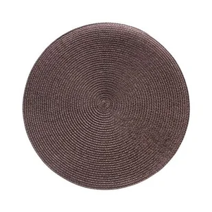 Podkładka SPLOT śr. 38 cm brązowy - Obrusy i serwetki - miniaturka - grafika 1