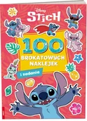 Kolorowanki, wyklejanki - Stich. 100 brokatowych naklejek - praca zbiorowa - miniaturka - grafika 1