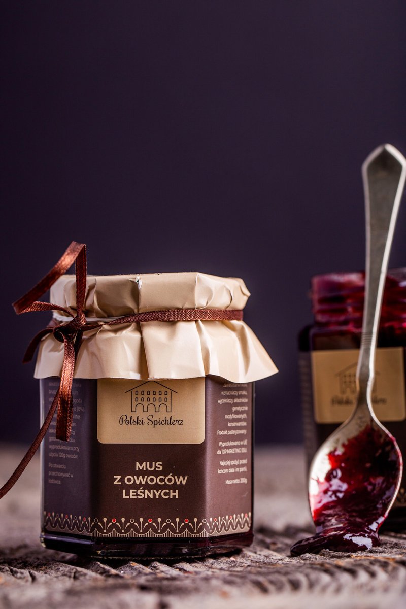 Mus z owoców leśnych