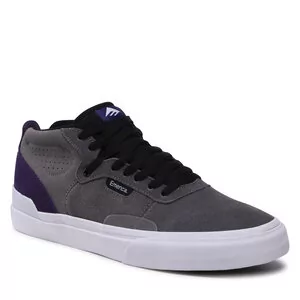 Półbuty męskie - Sneakersy Emerica Pillar 6101000132 Grey/Purple 363 - grafika 1