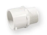 Akcesoria grzewcze - Złączka z gwintem wkrętna KW/GZ PVC-U 1 1/4" - miniaturka - grafika 1