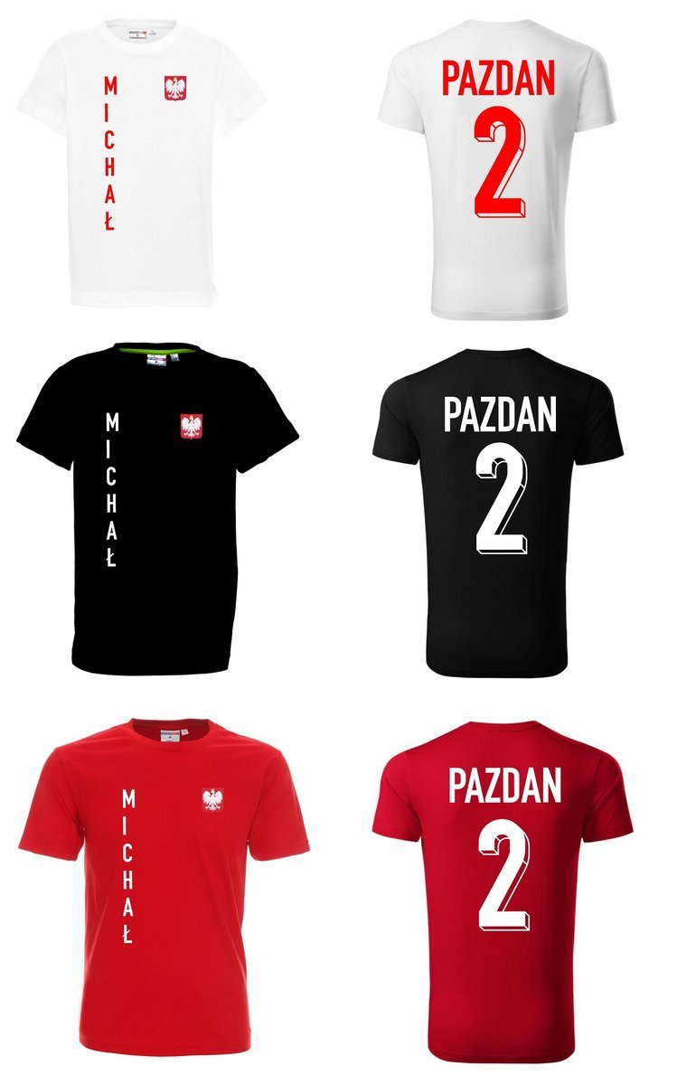 Koszulka Polska Michał PAZDAN 2 jr