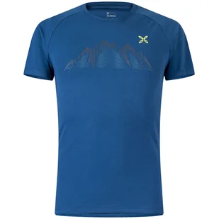 Koszulka męska Montura Summit T-Shirt Rozmiar: XXL / Kolor: niebieski - Koszulki sportowe męskie - miniaturka - grafika 1