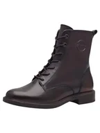 Kozaki damskie - Tamaris Damskie buty 1-25113-43, modne kozaki, Mocca, 38 EU, Mocca, 38 EU - miniaturka - grafika 1