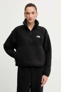 The North Face bluza Yumiori Off damska kolor czarny gładka NF0A8EV0JK31 - Bluzy damskie - miniaturka - grafika 1