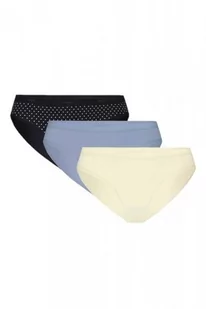 Atlantic bikini 195 ecr/gra/nie 3-pak figi damskie - Majtki damskie - miniaturka - grafika 1
