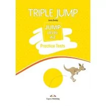 Triple Jump Practice Tests: Jump Level A2 SB + kod - Książki do nauki języka angielskiego - miniaturka - grafika 1
