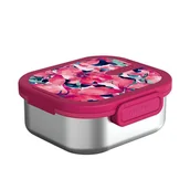 Lunch boxy - Quokka Kai - Pojemnik ze stali nierdzewnej na żywność / lunchbox (Pink Bloom) - miniaturka - grafika 1