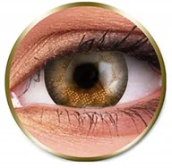 Soczewki kontaktowe - Maxvue Vision Phantasee Natural - Pumpkin Brown 2 szt. moc 0.0 zerówki - miniaturka - grafika 1