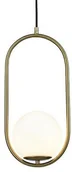 Lampy sufitowe - MOOSEE lampa wisząca AURELIA 40 złota - miniaturka - grafika 1