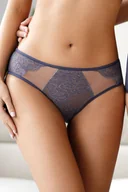 Majtki damskie - Vivisence 1044 granatowy L Majtki figi - miniaturka - grafika 1