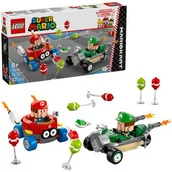 Klocki - LEGO 72034 Super Mario Mario Kart Baby Mario kontra Baby Luigi - miniaturka - grafika 1