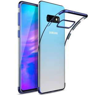 Pokrowiec TPU do Samsung Galaxy S7 Edge Case Silicone Cover Transparent z kolorowym brandingiem etui na telefon - Etui i futerały do telefonów - miniaturka - grafika 1