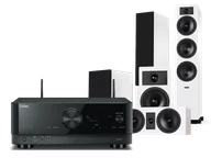 Kino domowe - Yamaha RX-V4A (czarny) + Tesi 6 + 2 + 7 (biały) - miniaturka - grafika 1