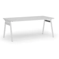 Biurka - Biurko PRIMO SIGMA, 1800 x 900 mm, podstawa biała, biały - miniaturka - grafika 1