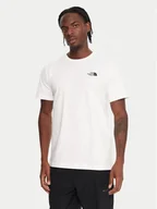 Koszulki męskie - The North Face T-Shirt Half Dome Photo NF0A8EE9 Biały Regular Fit - miniaturka - grafika 1