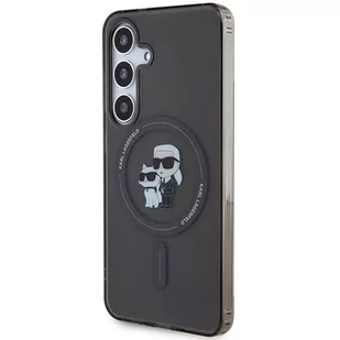 Karl Lagerfeld KLHMS24SHGKCNOK S24 S921 czarny/black hardcase IML Karl&Choupette MagSafe - Etui i futerały do telefonów - miniaturka - grafika 2