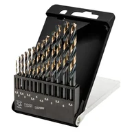 Wiertła - Graphite Wiertła do metalu HSS-CNC, 124°, "Pro-Tec", 1.5 - 6.5 mm, zestaw 13 szt. TOP-55H088 - miniaturka - grafika 1