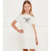 Sukienki i spódniczki dla dziewczynek - Tommy Hilfiger Sukienka - miniaturka - grafika 1