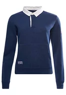 Koszulki i topy damskie - Koszulka damska Superdry Rugby Sweatshirt, Dark Navy Marl, 34 - miniaturka - grafika 1