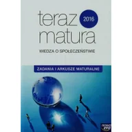 Pomoce naukowe - Teraz matura 2016. Wiedza o społeczeństwie. Zadania i arkusze maturalne - miniaturka - grafika 1