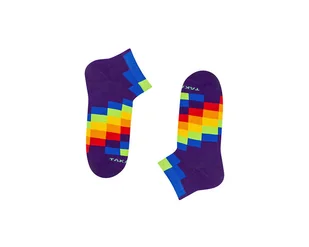 Kolorowe stopki - Tylna 99m1 - Skarpetki męskie - miniaturka - grafika 1