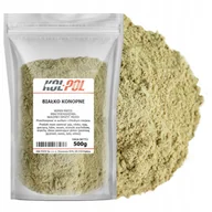 Ziarna i nasiona roślin strączkowych - BIAŁKO KONOPNE 500g Naturalne roślinne w proszku z konopi jakość Kol-Pol - miniaturka - grafika 1