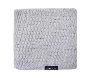 Lullalove Kocyk/otulacz merino PREMIUM - szary 69844-uniw - Koce i narzuty dla dzieci - miniaturka - grafika 1