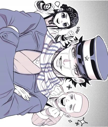 Plakat Anime Golden Kamuy GK_015 A1+ (custom)