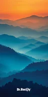Ręczniki - Ręcznik szybkoschnący dwustronny Dr.Bacty XL 70x140 – Moutains - miniaturka - grafika 1