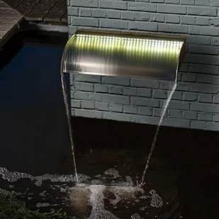 Ubbink Ubbink Wodospad Nevada ze stali nierdzewnej, 90cm z oświetleniem LED 1312110 - Oczka wodne - miniaturka - grafika 1