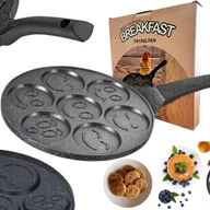 Patelnie - Patelnia Do Jajek I Placków Naleśników 26 cm Non-stick (Nieprzywierająca) - miniaturka - grafika 1