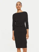 Sukienki - Calvin Klein Sukienka koktajlowa K20K207470 Czarny Slim Fit - miniaturka - grafika 1