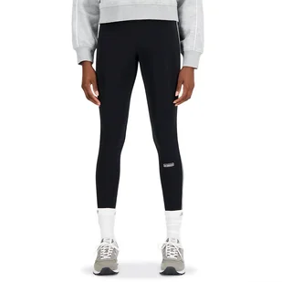 Legginsy New Balance WP33510BK - czarne - Spodnie sportowe damskie - miniaturka - grafika 1