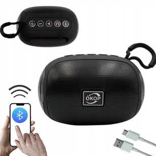 Głośnik BLUETOOTH z radiem głośnik BLUETOOTH przenośny KP-541 12x9 cm - Głośniki przenośne - miniaturka - grafika 1